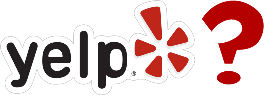yelp questionmark