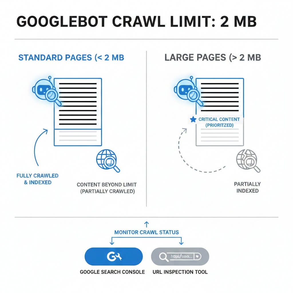 Google Updated Its Crawl File Size Limits: What Webmasters Need to Know 2 How do these new limits affect Googlebot